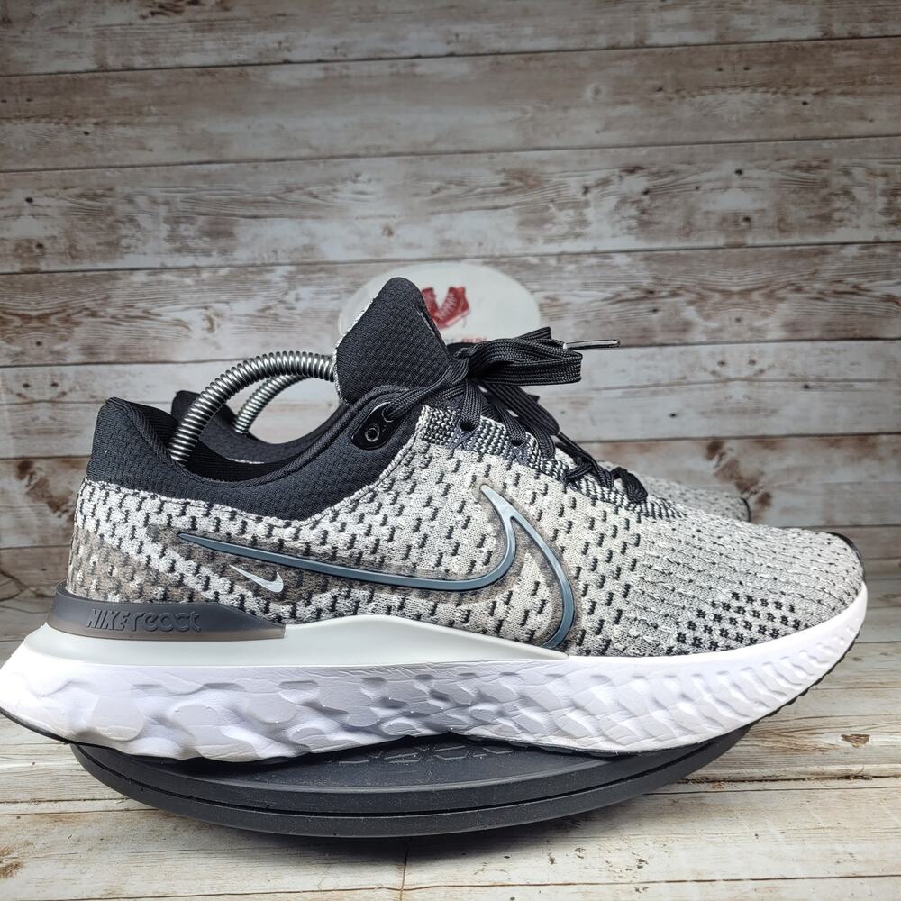 Nike React Infinity Run 3 Sneakers Men's Size 11 Gray Performance Running Shoes